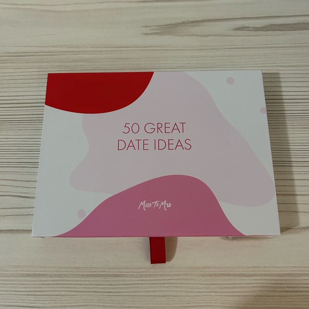 50 great date ideas card pack